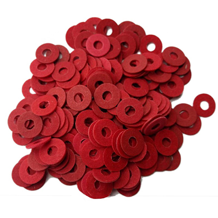 AT Red Vulcanized Fiber Insulation Die-cut Gasket