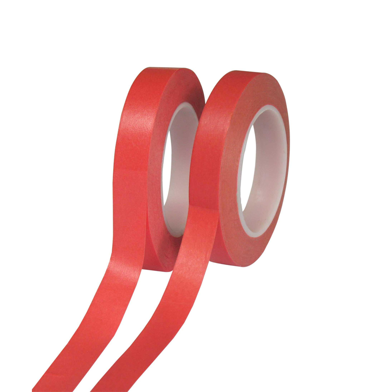AT High Resistant PET Film PCB Hot Air Leveling Tape Red Paper Crepe Washi Masking Paper Tape